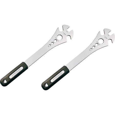 Clé à pédale de vélo 2 pièces, clé de retrait de pédale de vélo avec manche extra long, 15 mm, retrait de pédale 9/16 (1/3)