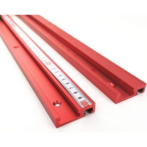 Poussoir de glissière de chenille en alliage d'aluminium 45 mm, table rabattable pour scie circulaire électrique (1/5)