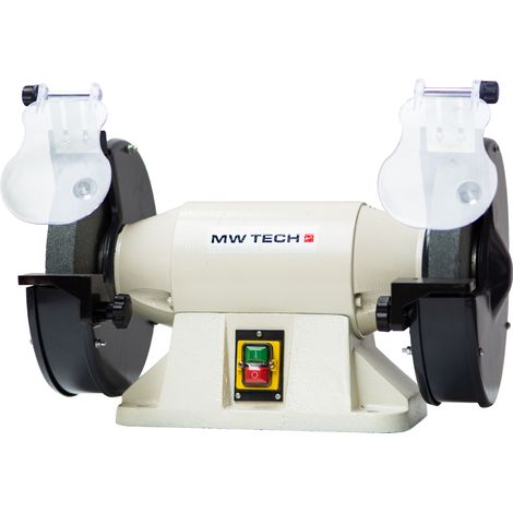 Touret à meuler dia. 250 mm 2950 rpm 900 W 400V arbre 32 mm y compris deux meules MW-Tech ME25 400V (1/5)