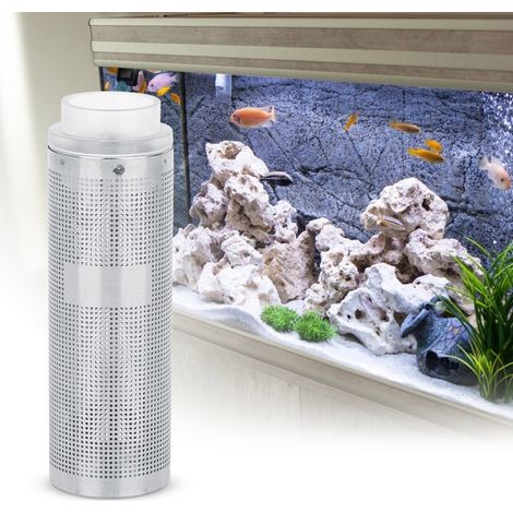 Protège-Entrée d'Eau en Acier Inoxydable pour Aquarium - Filtre à Écrevisses et Crevettes 12mm - AUTRES