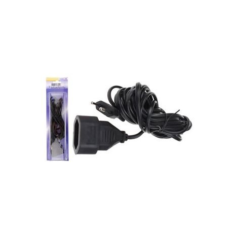 Chacon - allonge 2x0.75/ 5m noir emballe - - 5411478666158