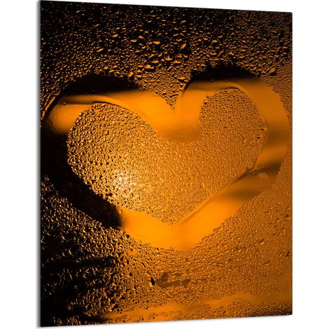 TAGLIERE IN VETRO 40x52 Cuore (1/5)