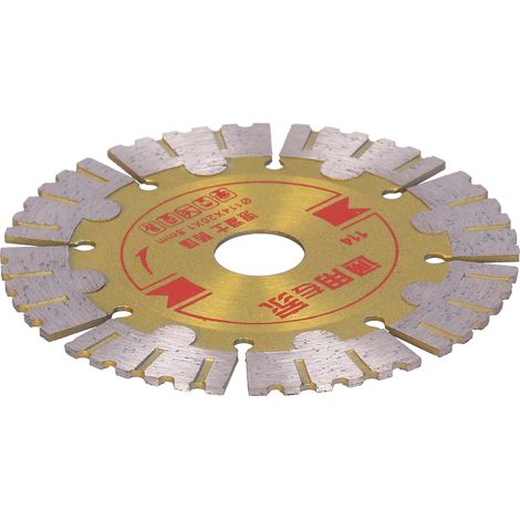 Lame de coupe diamantée professionnelle universelle pour machine à marbre et meuleuse d'angle (1/5)