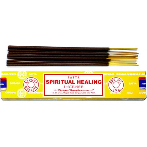 Encens Satya 15g - Guérison Spirituelle- Vendu par 1 (1/2)