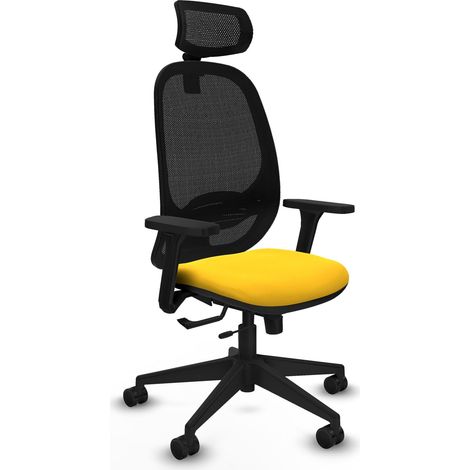 Bürostuhl piqueras y crespo Cilanco schwarz Schaumstoff hoher Dichte (1/2)