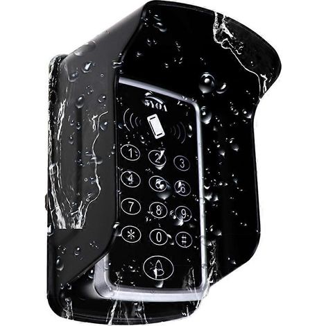 Système de contrôle d'accès par clavier RFID avec boîtier étanche pour extérieur EM4100 TK4100, système de verrouillage et d'ouverture de porte par télécommande (1/5)