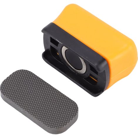 GARRYFIZH Lime à dénibrer jaune - Double face magnétique, pour éliminer les petites bulles et coulures de peinture, réparation (1/5)