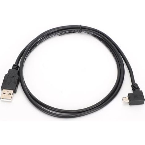 Câble micro USB vers USB coudé de 1 m - Transfert de données et charge rapides (1/5)