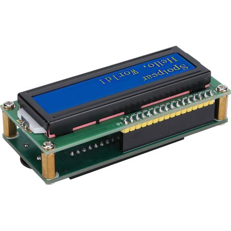 Module d'affichage LCD 1602, carte d'extension d'écran, accessoires pour Raspberry Pi Pico4Bit, port parallèle