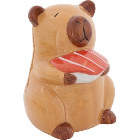 Hucha Capy, 12 x 12 cm, marrón - Atmosphera créateur d'intérieur (1/3)