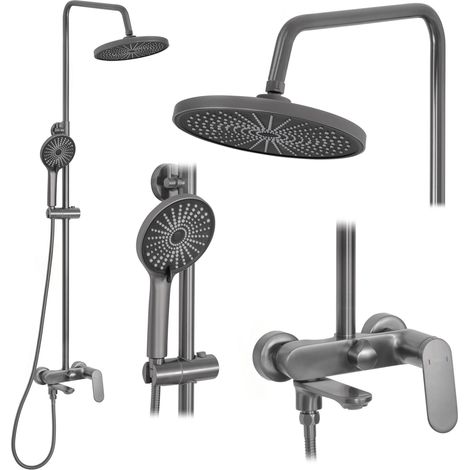 SHOWER SET REA MARCO TITANIUM (1/5)