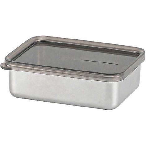 Boîte de conservation alimentaire en acier inoxydable pour la cuisine, 400 ml (1/5)