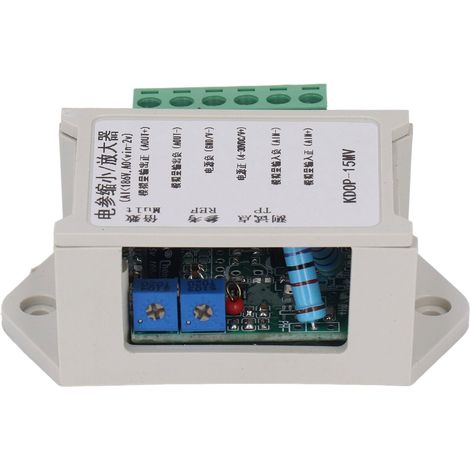 Convertisseur élévateur/abaisseur CC à plage réglable, amplification et réduction de tension du signal analogique, alimentation KDOP 15 mV (1/5)