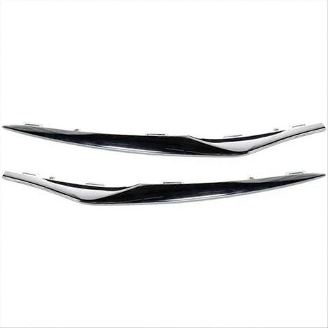 Frontstoßstangenverkleidung A1178855100 A1178855000, Fahrzeugschutzleiste, schwarze Zierleiste, kompatibles Autozubehör, 2-teiliges Set, direkter OEM-Ersatz. (1/5)