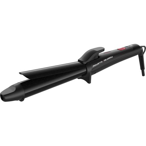 Rowenta X KARL LAGERFELD CF321LF0 brosse soufflante et fer à lisser Fer à friser À chaleur Noir, Rouge 47 W 1,8 m