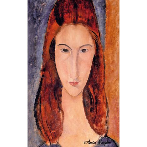 Modigliani-Reproduktion von Jeanne Hébuterne, Wanddekorationsrahmen