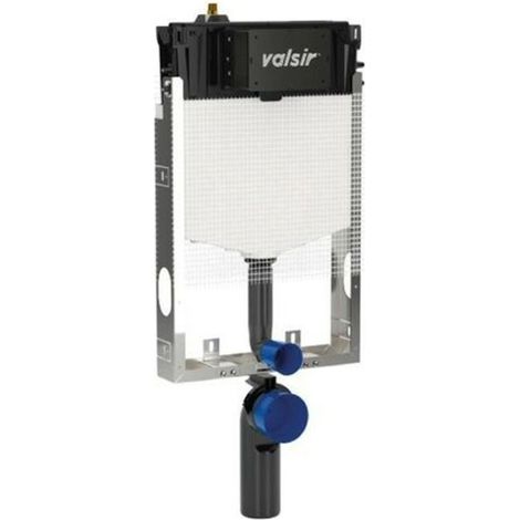 CASSETTA SCARICO WC SOSPESI AD INCASSO DA 90 MM MODELLO TROPEA S FIXSYSTEM - 6/3 LITRI PRE-REGOLATO. DIM: P.90X L.484X H.1072 MM - VIL