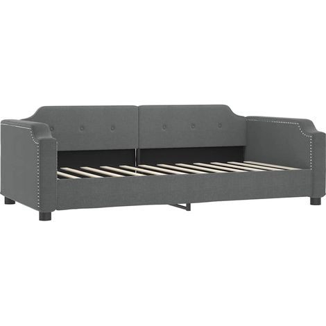 Maison Exclusive - Letto da Giorno Grigio Scuro 80x200 cm in Tessuto (1/5)