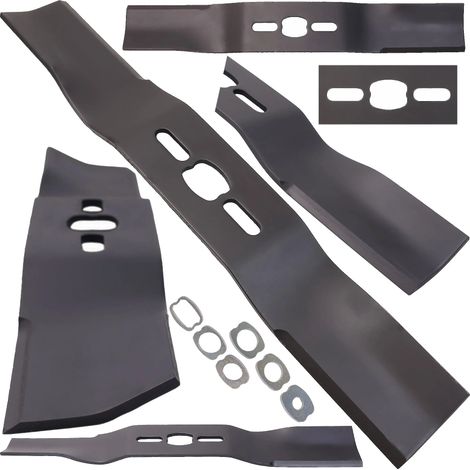 Lame universelle pour tondeuse de 45 cm de diamètre pour tondeuses Rassenmäher ⌀10 16 18mm (1/5)
