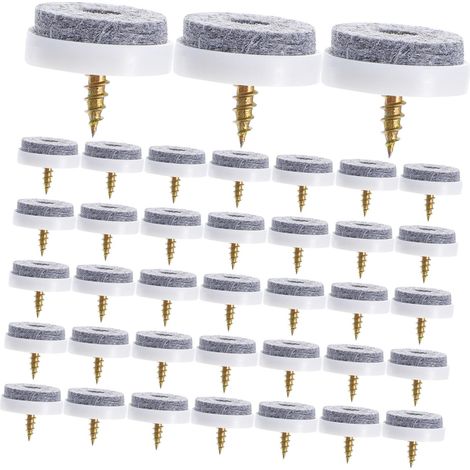 Lot de 50 protège-pieds de chaises ronds, protège-pieds de table (1/5)