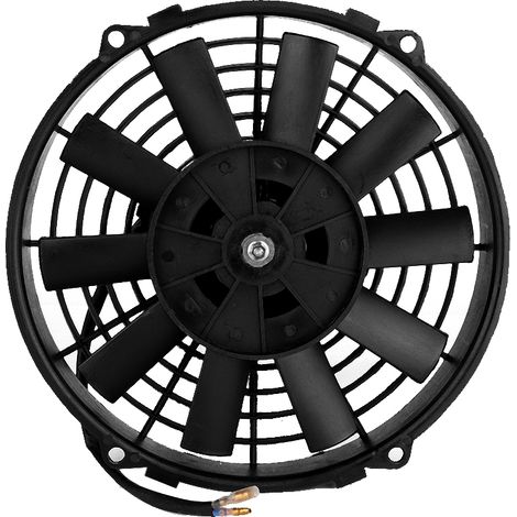 Ventilateur de refroidissement électrique pour condenseur de climatisation GM à pales incurvées de 9 pouces, 12 V, 80 W (1/5)