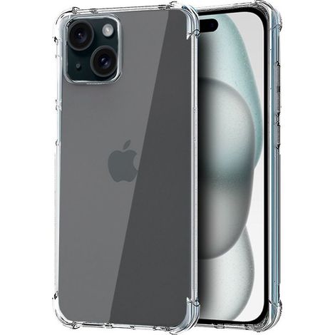 Carcasa COOL para iPhone 15 AntiShock Transparente