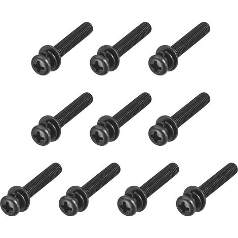 10pcs Vis Machine Tte Plate Phillips M5 x 30mm (1/5)