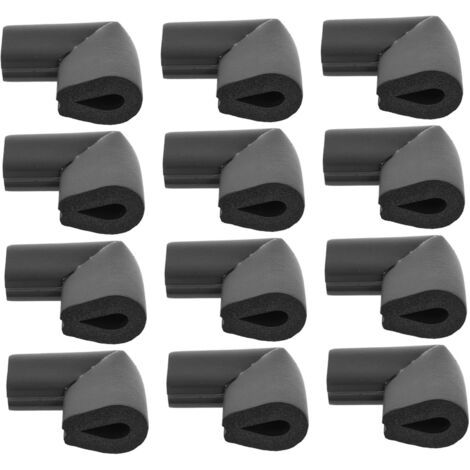 royaluxe-12 Pièces Cadre photo meubles verre en forme de U coin de protection transport mobile protecteur d'angle en mousse mobile 12 pièces Protège-angles pour table tableau