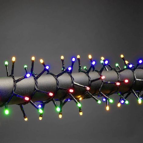 [NEUWERTIG] B-Ware Konstsmide Lichterkette Lichtergirlande LED Außen Mehrfarbig 1500 Micro 32.98m (1/2)