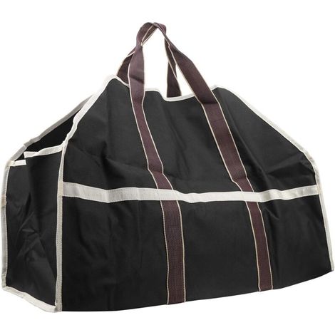 Wear-resistant Outdoor Log Bag Firewood Storage Bag Camping Fireplace Accessories 27oz