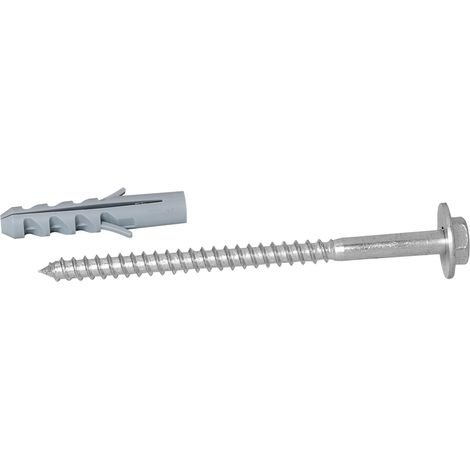 Moravia Dübel + Schraube M10 x 160 mm für Radstop Park-It + Easy-Rider Fahrbahnschwelle (1/2)