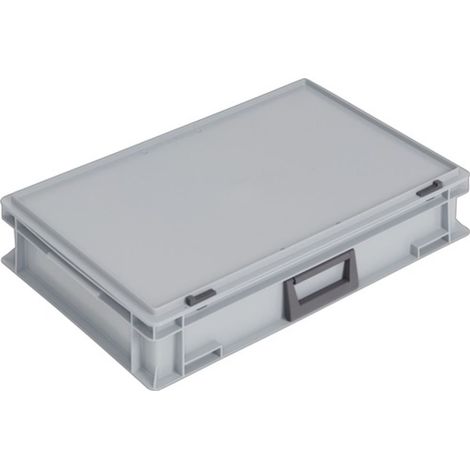 Valigia  plastica  Lockweiler  L600xL400xH133  mm  PP  1  maniglia  -  PC24-139.  224.110.  118 (1/3)