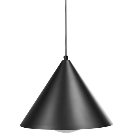 Lampadario in metallo nero per soggiorno Leyre