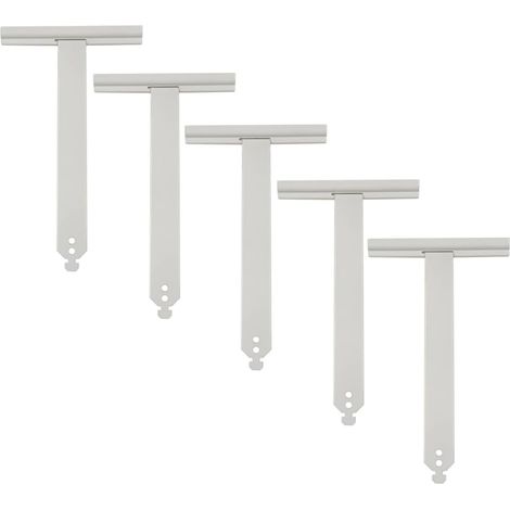 5 - Ressort De Suspension - Loquet À Ressort - Acier Inoxydable - Fixation Sûre Pour Volets Roulants - Blanc - 10x15cm Et 15x19cm
