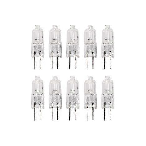10 x G4 Halogenlampen, 10 W, warmweiß