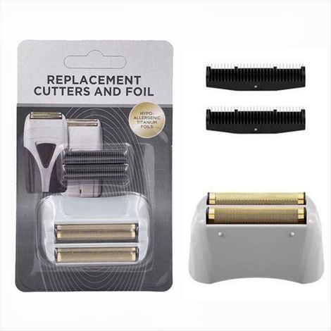 Grille Et Lames De Rechange Pour Rasoir À Grille - Compatible ProFoil Lithium TS-1 TS-2 - Métal Doré - 1 Pièce