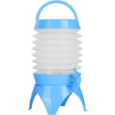 Seau À Eau Pliable - 7.5 L - Pour Boissons Et Bière - Portable Et Compact - 1 Pièce (1/5)