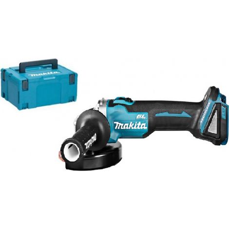 Makita – Meuleuse sans fil 18V 125mm – Moteur Brushless – Vitesse 0-8500 trs/min – Pour béton armé – Coffret de transport – DGA504ZJ (1/4)