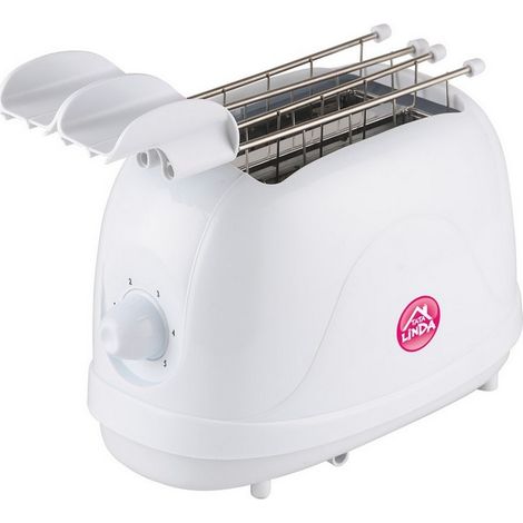1PZ TOSTAPANE ALFIO 650 W - col. Bianco (1/2)