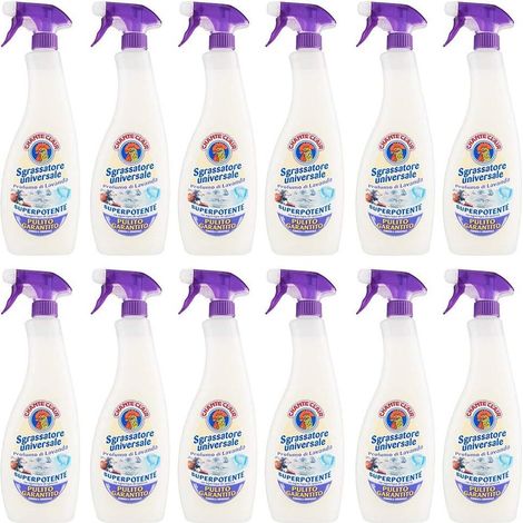 CHANTECLAIR CONFEZIONE 12PZ SGRASSATORE 700ML PULITO GARANTITO FRAGRANZA LAVANDA (1/2)