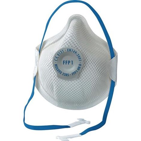 Atemschutzmaske Smart 238501 FFP1/V NR D m.Ausatemventil 20St./KT MOLDEX (1/2)
