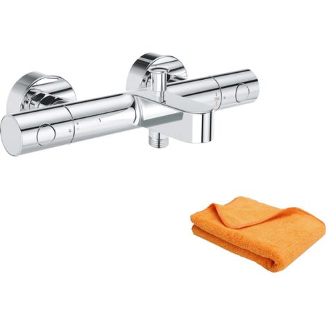 GROHE Quickfix Precision Get Mezclador termostático para baño-ducha + microfibra