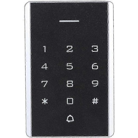 Machine de contrôle d'accès intégrée avec serrure de porte à clavier et carte à code, alimentation CC 12-24 V