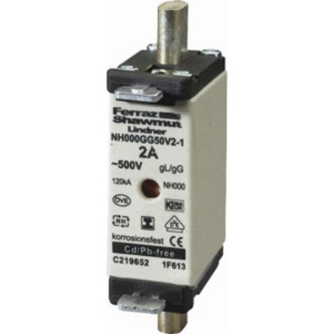 Mersen 1F645.000000 NH-Sicherung Sicherungsgröße = 000 35 A 500 V 1 St.