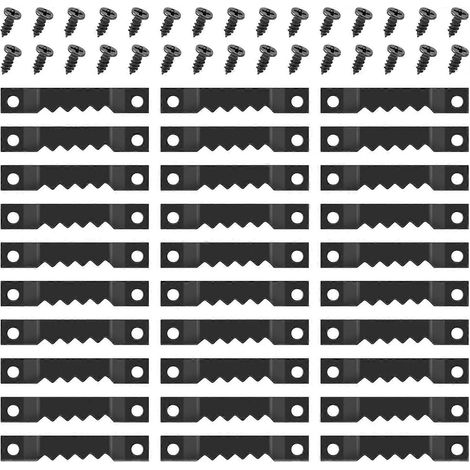 50 Pieces Accroche Tableau Crochet CadreFixations for CadresMural Attache Cadre Accroche Cadre for Cadres Photo Affiches Peintures Horloges Murales uv (1/5)