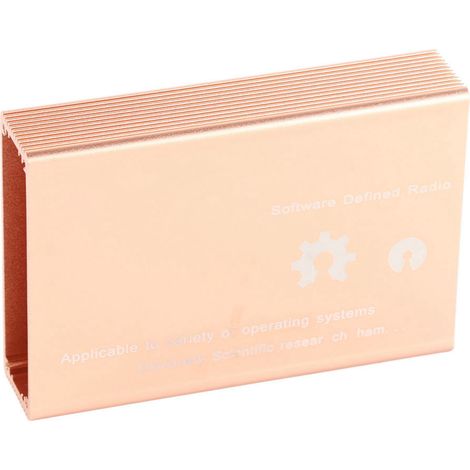 Boîtier en alliage d'aluminium doré compatible avec la plateforme radio logicielle open source One (1 MHz – 6 GHz) (1/5)