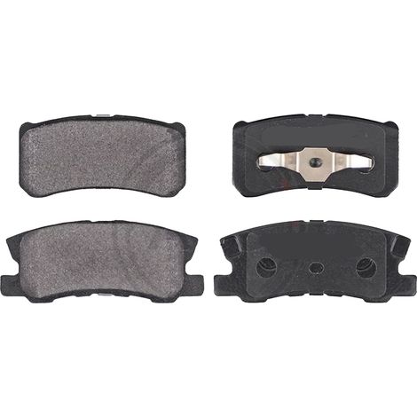KIT PASTIGLIE FRENO POSTERIORI compatibile con MITSUBISHI PAJERO III (V7W,V6W) / PASTIGLIE FRENANTI AUTO OEM P 54 031, / SOSTITUZIONE DIRETTA / BASSA POLVERE / SILENZIOSO