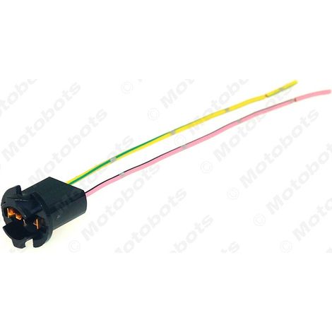 W5W T10 wedge-shaped lamp wire for automotive daytime lights, license plate lights, and side marker lights hard plastic plug and lamp holder wire. (1/4)