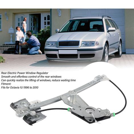 Réhausseur Vitre Électrique - Avant Gauche - Compatible Skoda Octavia (1U) - Fermeture Rapide (1/5)