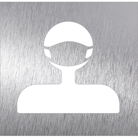 Pictogramme Inoxydable "Utilisation Obligatoire du Masque" - Fricosmos (1/3)